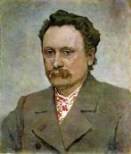 I. Trush. Portrait of Ivan Franko, 1940