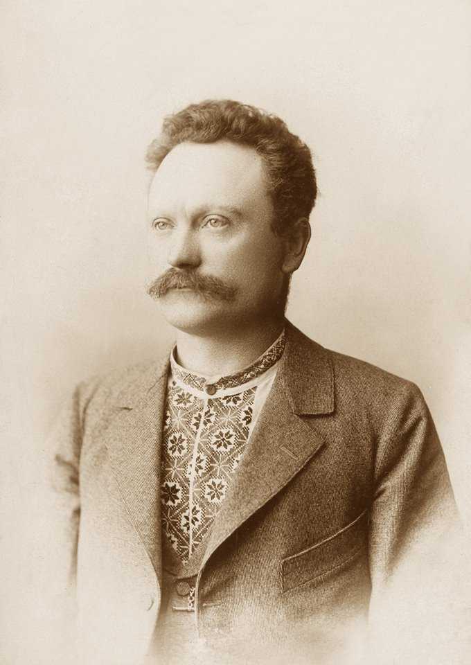 Ivan Franko. Photo 1896