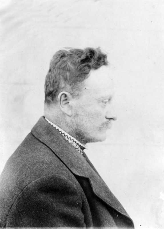 Ivan Franko. Photo of 1904 – profile