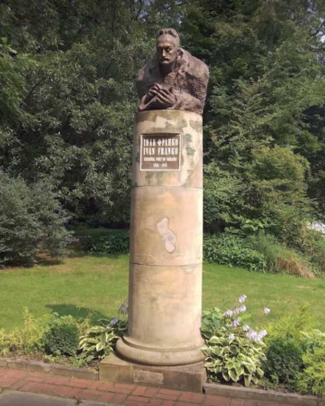 Monument to I. Franko – 1938, Cleveland